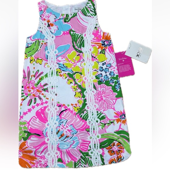Lilly Pulitzer for Target Other - NWT! Lilly Pulitzer for Target Baby Girls Bright Floral Dress Lined SIZE 6/6X